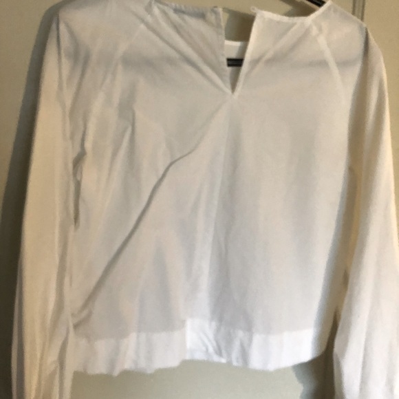 Babaton white cotton top - Picture 1 of 5